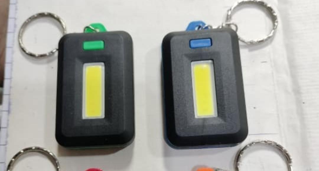 Mini COB LED Keychain Flashlight 3 Modes | Portable Rechargeable Keychain Torch | Emergency Pocket Light