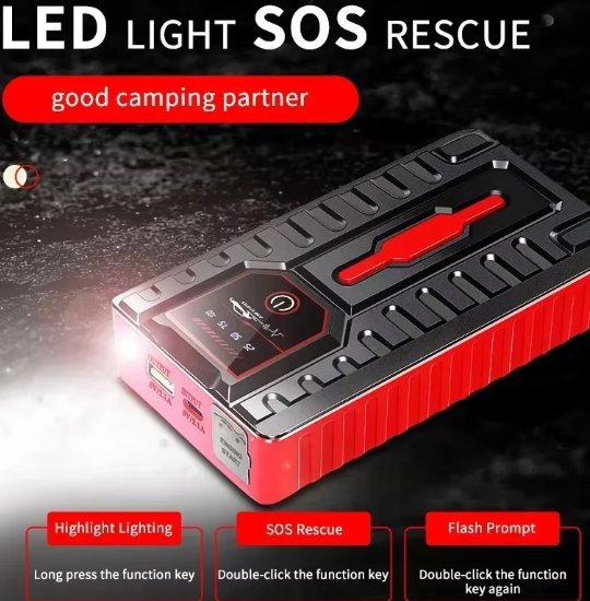 Best Portable  Booster Jumper Starter With Free Home Delivery