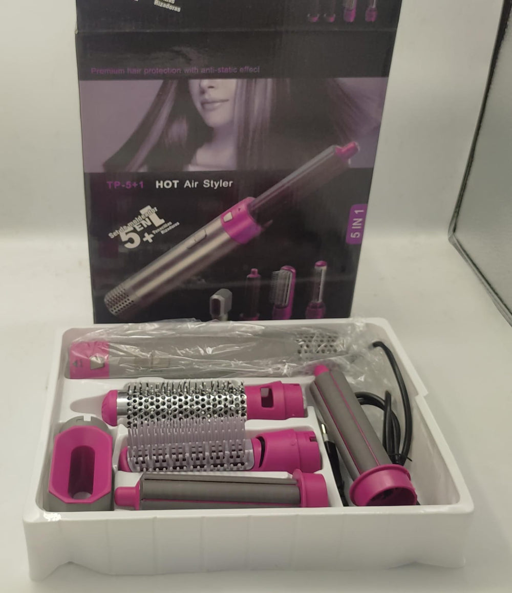 Best 5-in-1 Hot Air Brush & Hair Styler With Free Home Delivery